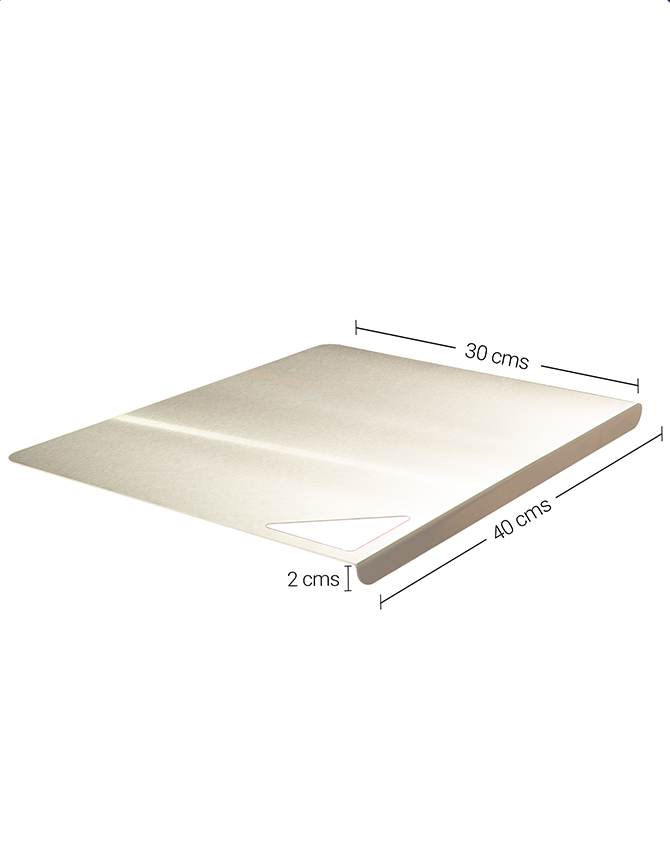 Tabla con pestaña M (30 x 40 cm)